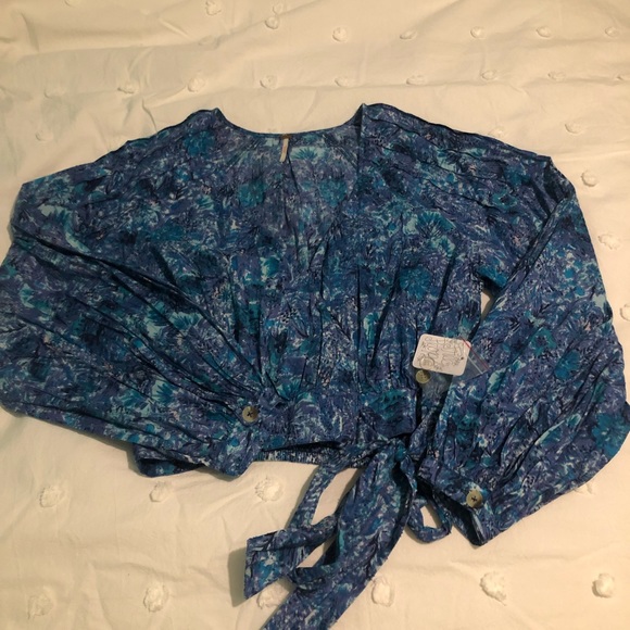 NWT Free People party playlist blouse - Picture 3 of 6